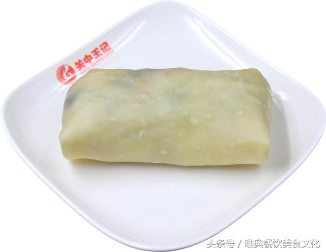 陕西特色小吃——农家煎饼卷菜